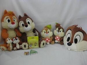 【同梱可】中古品 ディズニー チップとデール のみ ぬいぐるみ ファンキャップ プチフィギュア 等 グッズセット