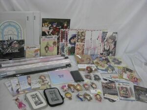 【同梱可】中古品 アニメ THE IDOL MASTER アイマス 他 タペストリー パンフレット 缶バッジ 等 グッズセット