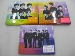 【中古品 同梱可】 SixTONES CD CITY 初回盤A B 通常盤 等 3点 グッズセット