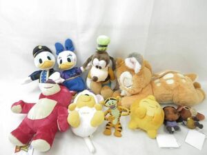 [ including in a package possible ] secondhand goods Disney Pooh Bambi Goofy rotso Wish other soft toy etc. goods set 