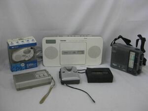 [ including in a package possible ] secondhand goods consumer electronics SONY Sony FM/AM RADIO ICF-B100 TCM-400 radio cassette tape recorder etc. goods se