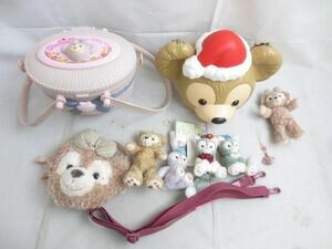 【同梱可】中古品 ディズニー シェリーメイ ジェラトーニ ステラルー 他 クリスマス ぬいぐるみバッジ ストラップ 等