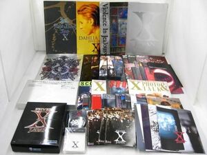 【同梱可】中古品 X JAPAN The Last Live DVD 他 パンフレット X-PRESS 会報 等 グッズセット