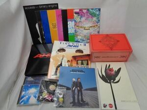 【同梱可】中古品 アーティスト access 15th anniversary box パンフレット ぬいぐるみ ストラップ CD 等 グッズセッ