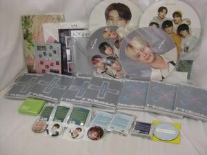 [ including in a package possible ] secondhand goods ..TXT only tehyon "uchiwa" fan premium photo can badge FREEZE CD etc. goods set 