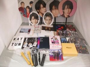 【中古品 同梱可】 KAT-TUN LIVE TOUR 2018 CAST 他 DVD CD ペンライト 等 グッズセット