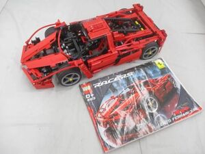 [ включение в покупку возможно ] б/у товар хобби сборка settled Lego Technic 8653 1/10 Enzo Ferrari LEGO TECHNIC ENZO Ferrari