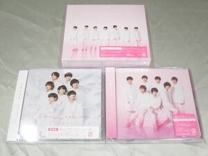 【未開封 同梱可】 なにわ男子 CD Blu-ray 1st Love 初回限定盤1 2 通常盤 3点グッズセット