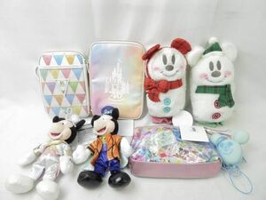 [ including in a package possible ] superior article Disney Mickey 40 anniversary snow snow 35 anniversary other pouch soft toy badge gloves etc. goods set 