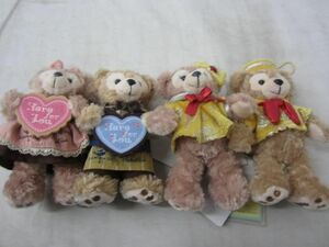 [ including in a package possible ] secondhand goods Disney Duffy Shellie May 30 anniversary Suite soft toy badge 4 point goods set 