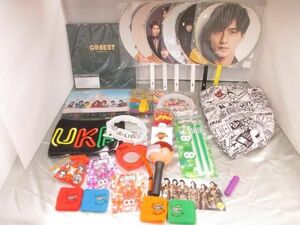 【まとめ売り 中古品】 関ジャニ∞ ショッピングバッグ ペンライト タオル 等 元気が出るLIVE!! 他 グッズセット