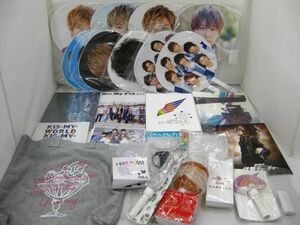 【まとめ売り 動作未確】 Kis-My-Ft2 CD 最後もやっぱり君 光のシグナル 他 会報 パンフレット ショッピングバッグ