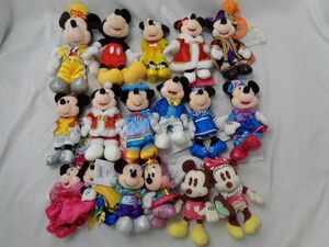 [ включение в покупку возможно ] хорошая вещь Disney Mickey minnie Рождество 30 годовщина др. мягкая игрушка значок с биркой товары комплект 