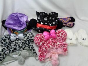 [ including in a package possible ] secondhand goods Disney Mickey minnie Halloween other fan cap hair band etc. goods set 