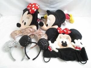 [ including in a package possible ] secondhand goods Disney Mickey minnie other Katyusha fan cap 7 point goods set 