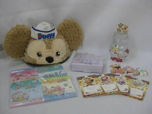 [ including in a package possible ] secondhand goods Disney Duffy jelato-ni other memory fan cap etc. goods set 