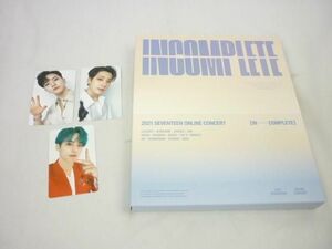 [ including in a package possible ] secondhand goods ..SEVENTEEN 2021 ONLINE CONCERT IN-COMPLETE Blu-ray trading card wonmingyu ho si