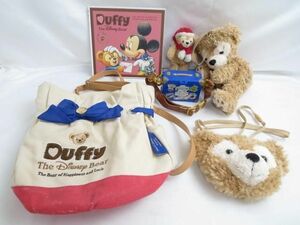 [ including in a package possible ] secondhand goods Disney Duffy other Christmas soft toy badge pouch bag picture book etc. goods set 