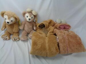 [ including in a package possible ] secondhand goods Disney Duffy Shellie May Zip Parker L size soft toy 4 point goods set 