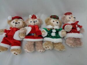 [ including in a package possible ] secondhand goods Disney Duffy Shellie May Christmas 2010 2012 soft toy badge 4 point goods set 