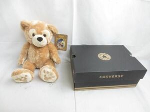 [ including in a package possible ] super superior article Disney Duffy Converse collaboration sneakers 22.5cm soft toy WDW tag attaching goods se