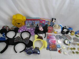 [ including in a package possible ] secondhand goods hobby Disney Sanrio Mickey pom7 Katyusha pin badge etc. goods set 