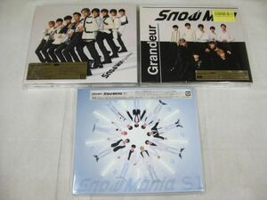 【未開封 同梱可】 Snow Man CD DVD Snow Mania S1 Grandeur 3点 グッズセット