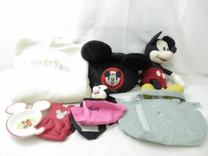 【同梱可】中古品 ディズニー ミッキー 他 40周年 パーカー ティッシュケース ぬいぐるみリュック 等 グッズセット