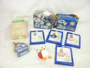 【同梱可】中古品 ディズニー ダッフィー シェリーメイ 他 ぬいぐるみバッジ ポップコーンバケット 等 グッズセット