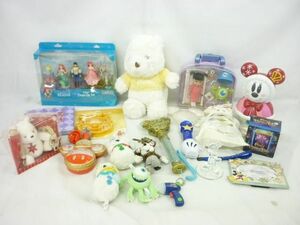[ including in a package possible ] secondhand goods Disney Ariel Pooh other dress up set soft toy etc. goods set 