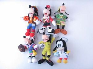 [ including in a package possible ] secondhand goods Disney Goofy only Cara another soft toy strap soft toy badge etc. goods set 