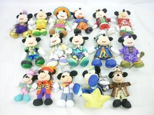 [ including in a package possible ] secondhand goods Disney Mickey only 14 anniversary Christmas e-s ta- other soft toy badge etc. goods set 
