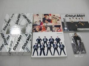 【中古品 同梱可】 Snow Man ASIA TOUR 2D.2D. 初回盤 Blu-ray 他 目黒蓮 アクリルスタンド CD グッズセット