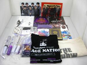 【中古品 同梱可】 Travis Japan Live tour 2021 IMAGE NATION 他 DVD ショッピングバッグ Tシャツ 等 未開封含む グ