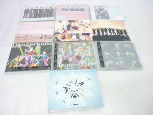 【同梱可】中古品 Snow Man W/タペストリー オレンジKiss Dangerholic SnowMania S1 CD DVD 10点 グッズセット