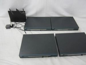 【まとめ売り 中古品】 家電 Cisco シスコ 1800 シリーズ 1812-J ASUS AC1900 ルーター グッズセット