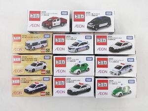 【同梱可】中古品 ミニカー トミカ イオン タイ ドイツ フランス 警察仕様 イオンモールバス 等 11台 グッズセット