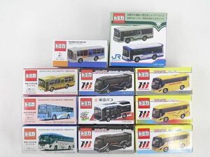 【同梱可】良品 ミニカー トミカ はとバス 東急バス 神奈中バス 相鉄バス 等 12台 グッズセット