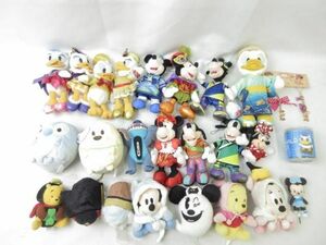 【同梱可】中古品 ディズニー プーさん ミッキー ドナルド 他 ぬいぐるみバッジ ストラップ ナノブロック 等 グッズ