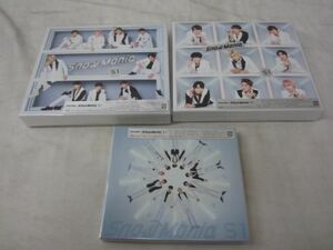 【同梱可】中古品 Snow Man Snow Mania S1 初回盤 A B 通常盤 CD Blu-ray 3点 グッズセット