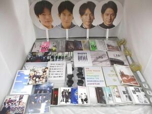 【中古品 同梱可】 V6 live tour 2011 Sexy.Honey.Bunny! 他 DVD CD うちわ 等 グッズセット