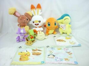 【同梱可】中古品 ホビー ポケットモンスター ミミロル ヒバニー 他 ぬいぐるみ タオル 等 グッズセット