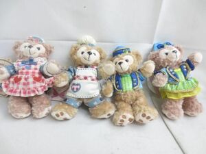 [ including in a package possible ] secondhand goods Disney Duffy Shellie May soft toy badge Valentine other 4 point goods set 