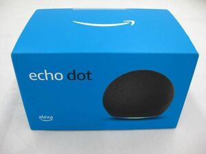 [ including in a package possible ] unopened consumer electronics speaker Amazon Echo no. 4 generation charcoal Smart speaker areksaAlexa