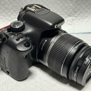 Canon キャノン EOS Kiss X4 EF 18-55mm バッテリー２個の画像6