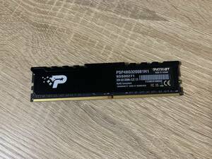 ☆中古☆『Patriot Memory メモリモジュール DDR4-3200 8GB（PC4-25600）』☆送料込☆