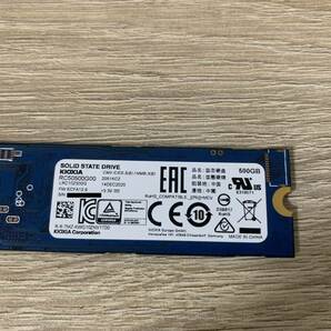 ☆中古SSD☆『キオクシア EXCERIA G2 500GB PCIe Gen3x4 内蔵SSD（KIOXIA）』☆送料込☆の画像2