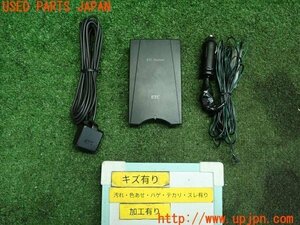 3UPJ=92910503]カプチーノ(EA11R)前期 日本ロードサービス ETC車載器 J-ES102 分離型 ブザータイプ 中古