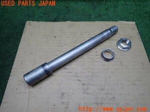 3UPJ=97200705]スズキGSX-S1000F ABS(GT79B)2020年モデル 純正 フロントアクスルシャフト 54711-14J00 スペーサー 中古