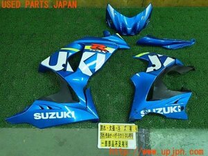 3UPJ=83400003]スズキ・GSX-R 1000(GT78A)逆輸入車 純正 カウルセット 左右サイド・シートカウル・タンクカバー 難あり 中古